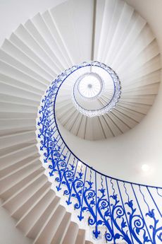 The Tulip Stairs at The Queen's House, Greenwich. Credit: Alamy