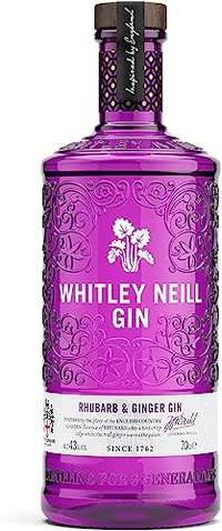 5. Whitley Neill Rhubarb &amp; Ginger Gin £28 £22 Save 21%