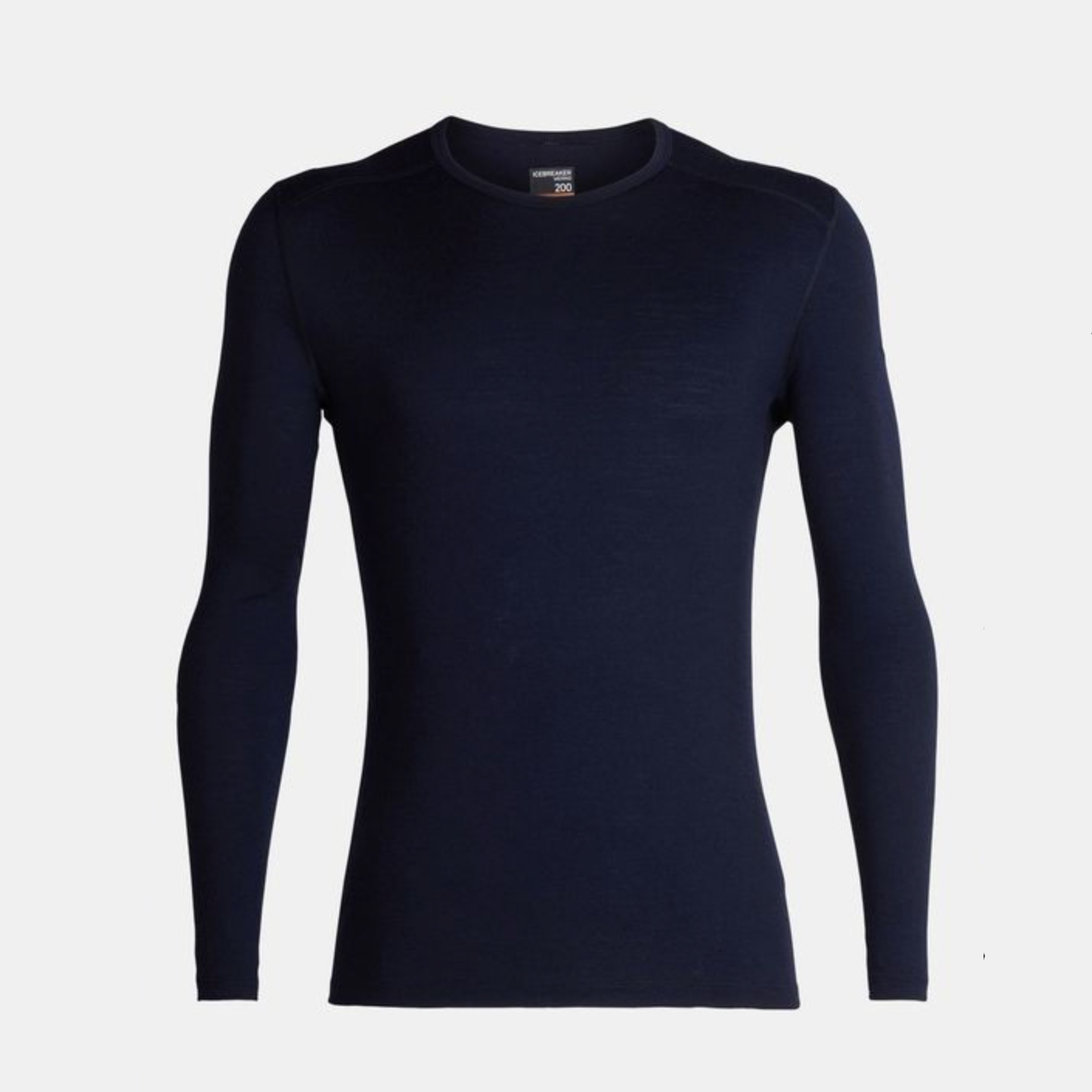 Studio shot of the Icebreaker 200 Oasis Long Sleeve Crewe