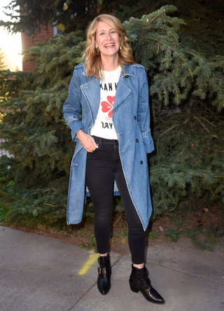 Laura Dern attends the Telluride Film Festival 2019 on September 1st, 2019 in Telluride, Colorado