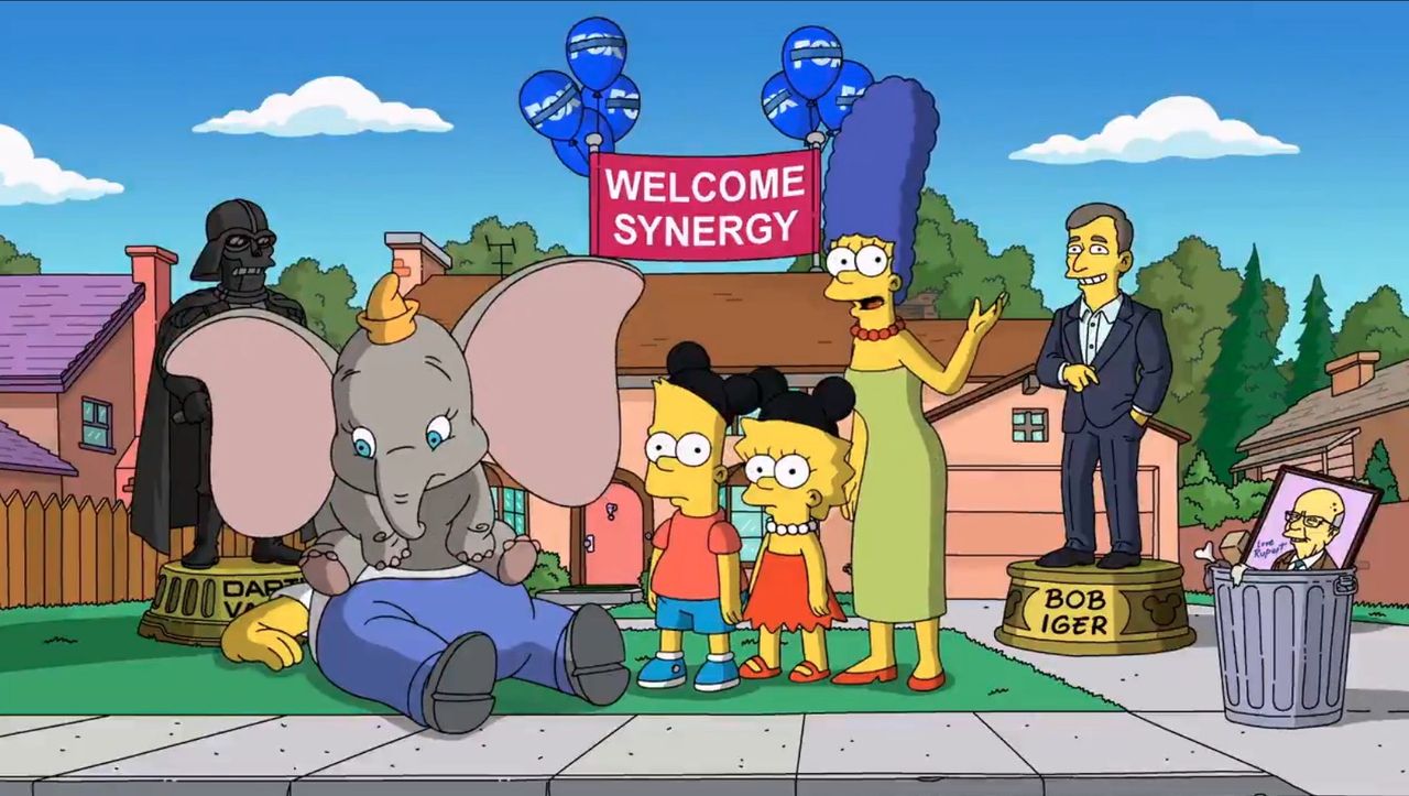 The Simpsons help launch Disney+