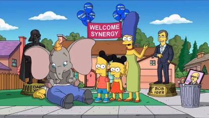 The Simpsons help launch Disney+