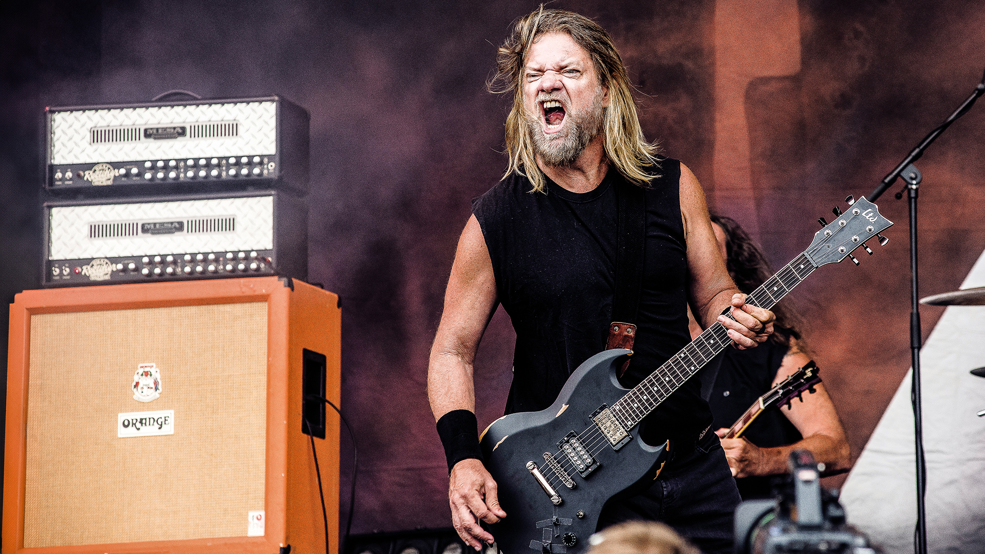 Pepper Keenan performs at the Download Festival in 2018