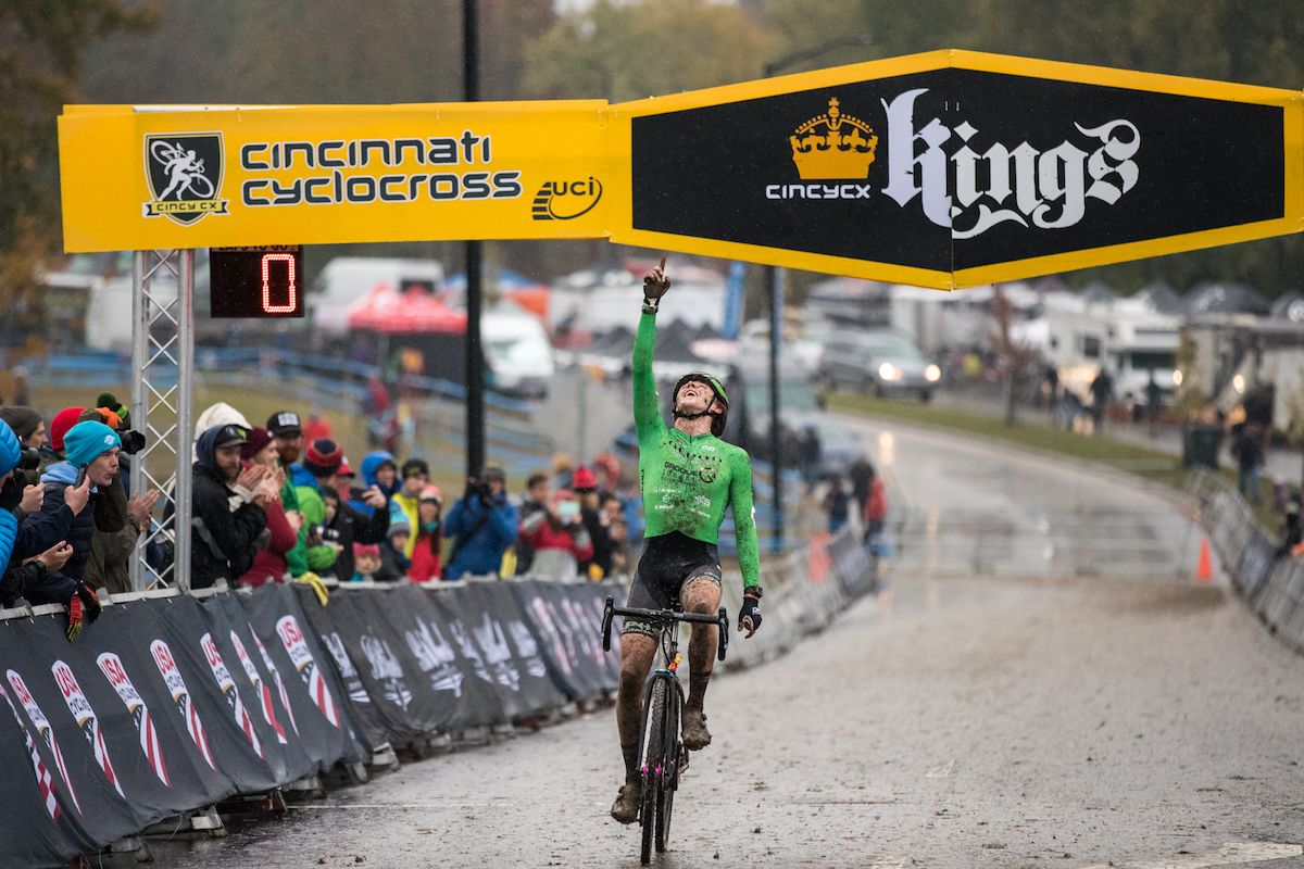 Gage Hecht takes the win in CincyCX