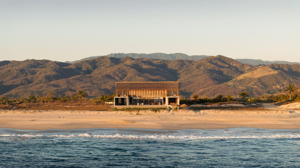 Home on a beach