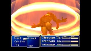 Final Fantasy VII Nintendo Switch Ifrit summon