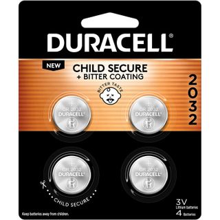 Duracell CR2032 batteries 4-pack