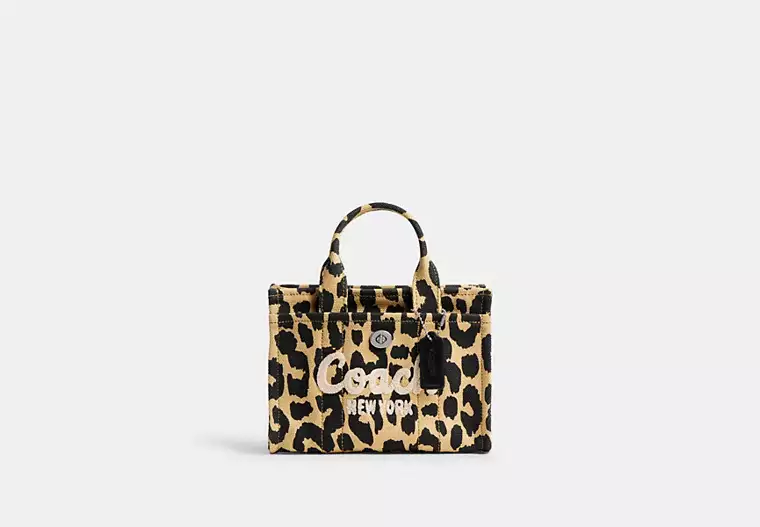 Coach leopard tote