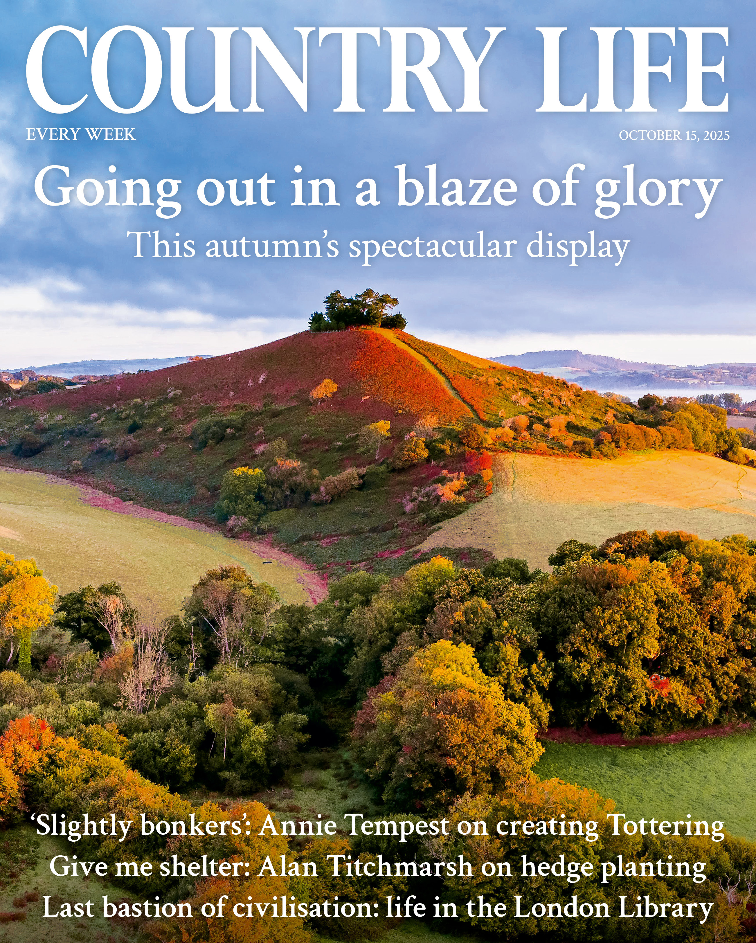 Cover of Country Life 15 October 2025 