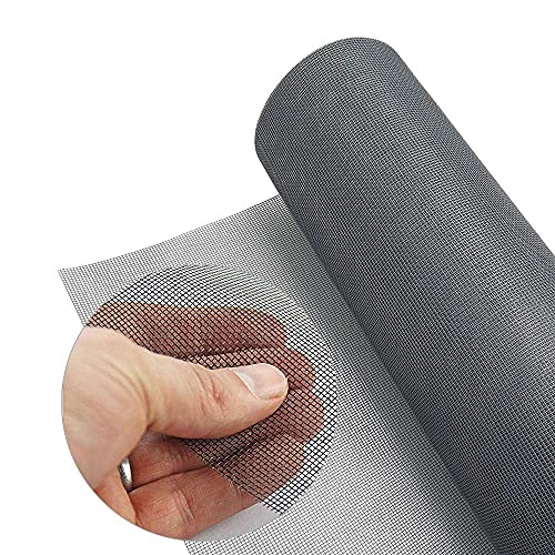 Sisi Uk Grey Insect Mesh 1.5m Wide Cut to Size Window Screen