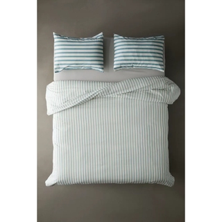 striped duvet cover