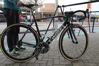 World champion Peter Sagan's Specialized S-Works Tarmac