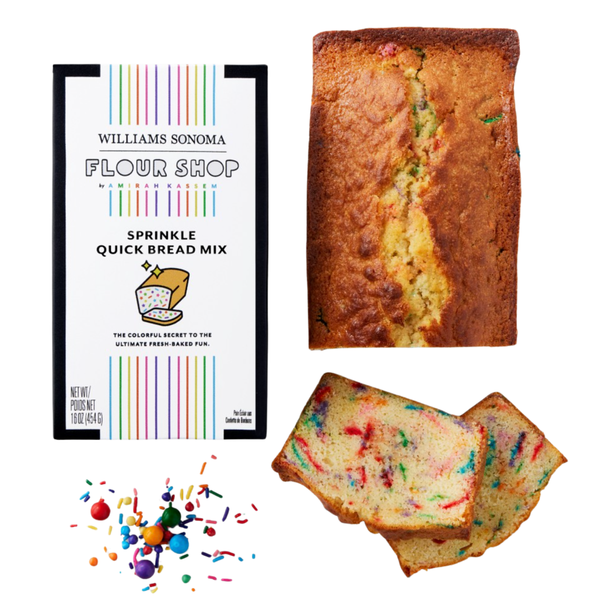 Flour Shop x Williams Sonoma Quick Bread Mix Sprinkle