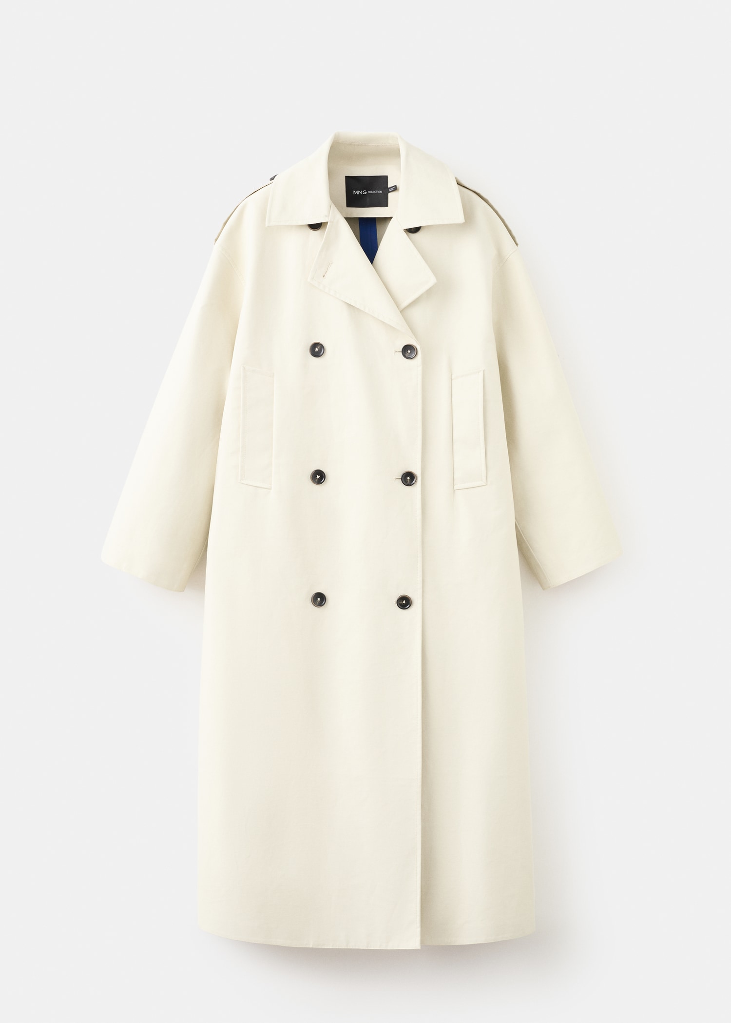 Funnel Neck Buckle Trench - Women | Mango United Kingdom