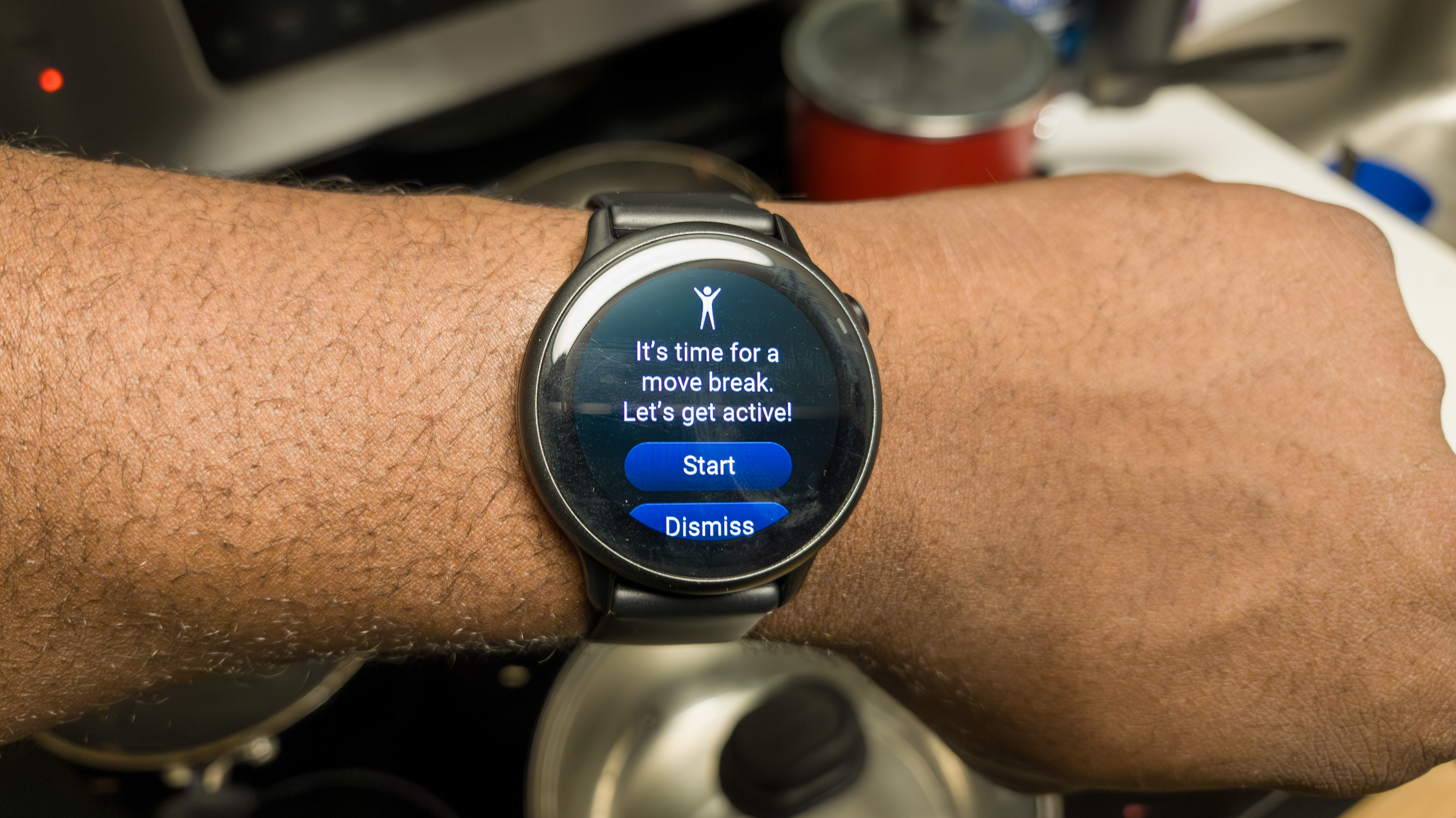 Move Break alert on the Garmin Vivoactive 6