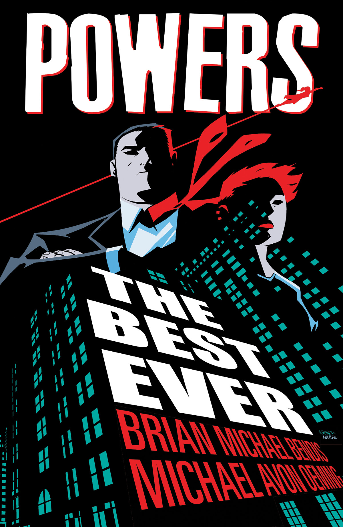Powers: The Best Ever koleksiyonunun kapağı
