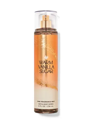 Bath & Body Works Warm Vanilla Sugar Fine Fragrance Body Mist 