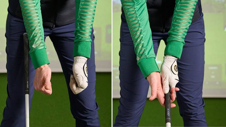 How to grip the club
