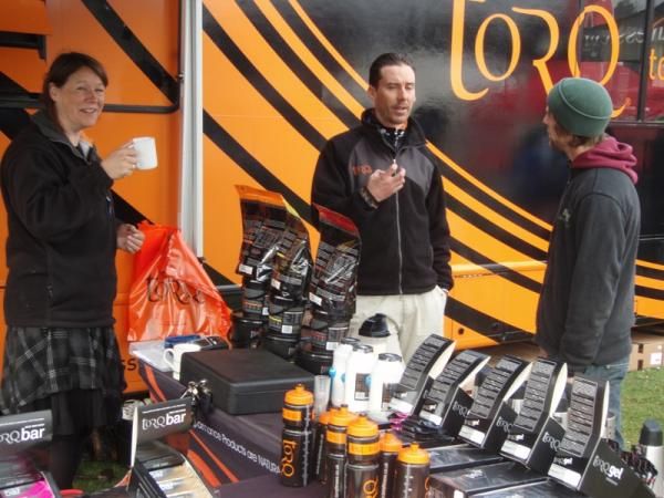 Sasha and Matt Hart of Torq UK fame. Firing up the masses but still time for a cup of tea.
