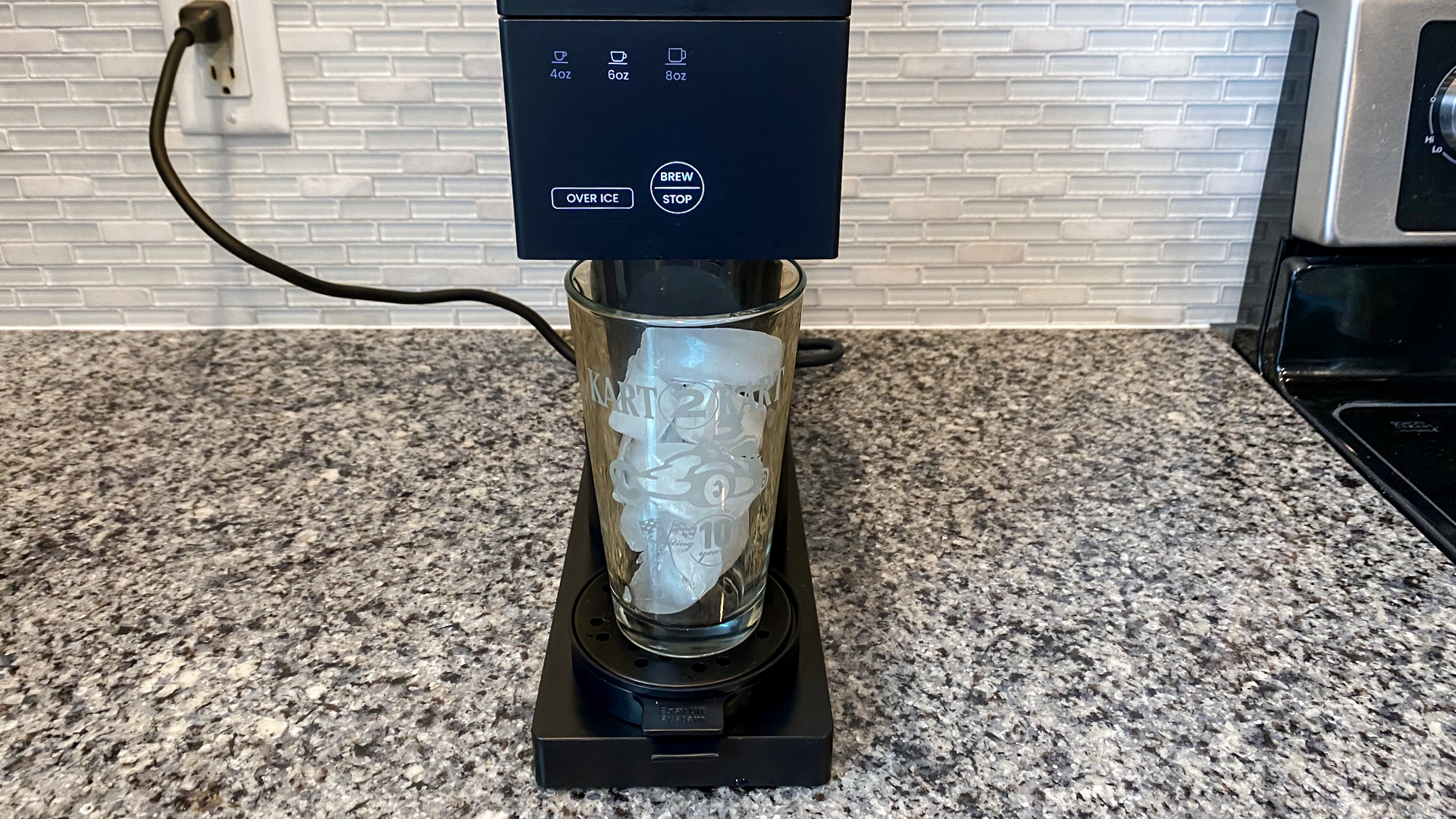 Chefman Caffeinator brew over ice