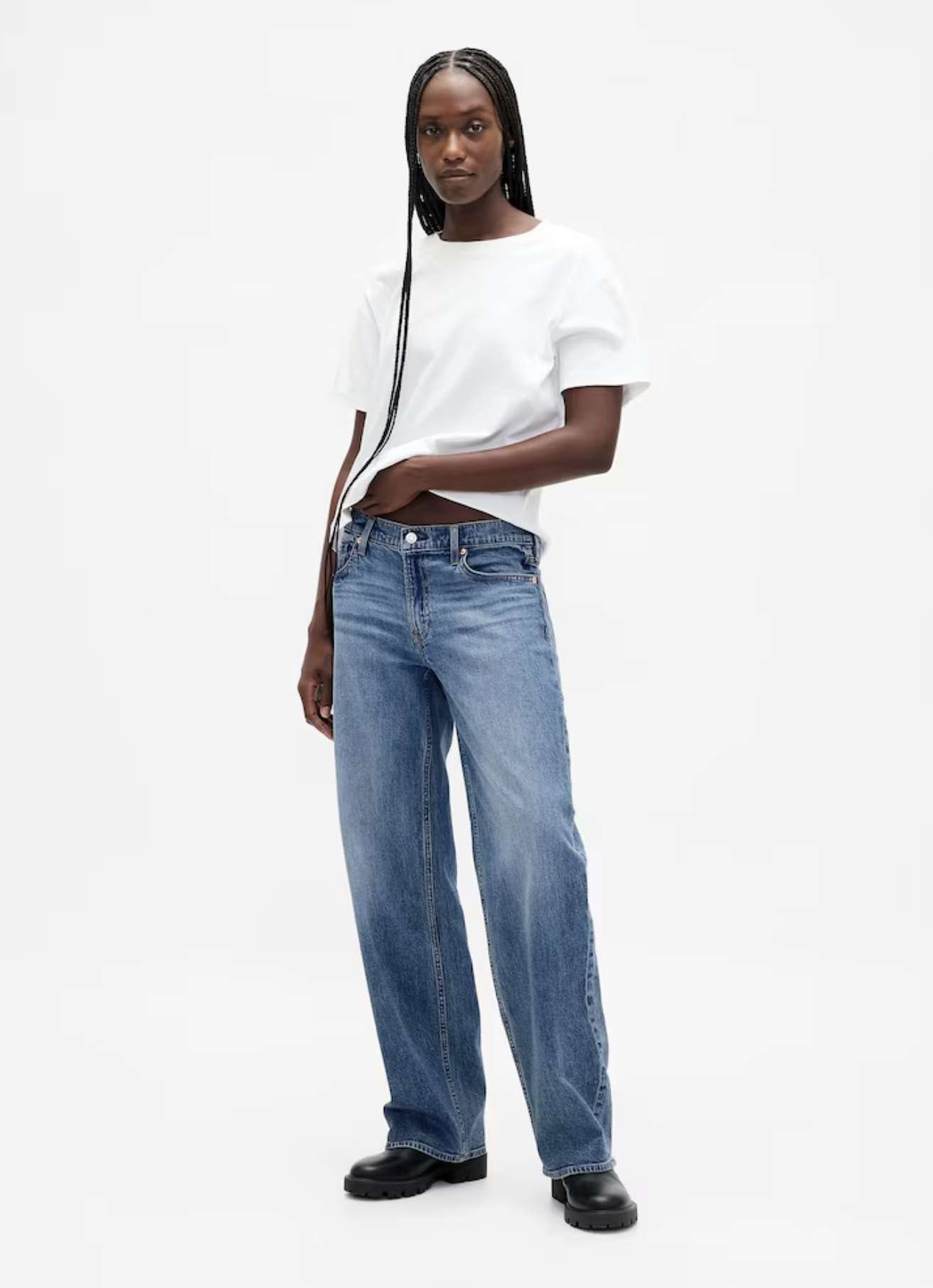 GAP, Blue Low Rise 90s Loose Jeans