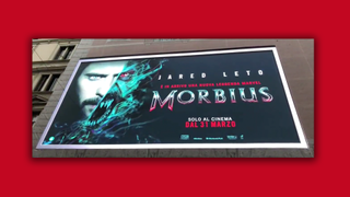 A still of the 3D moving poster video