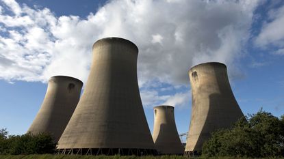 Drax coal-fired power station near Selby