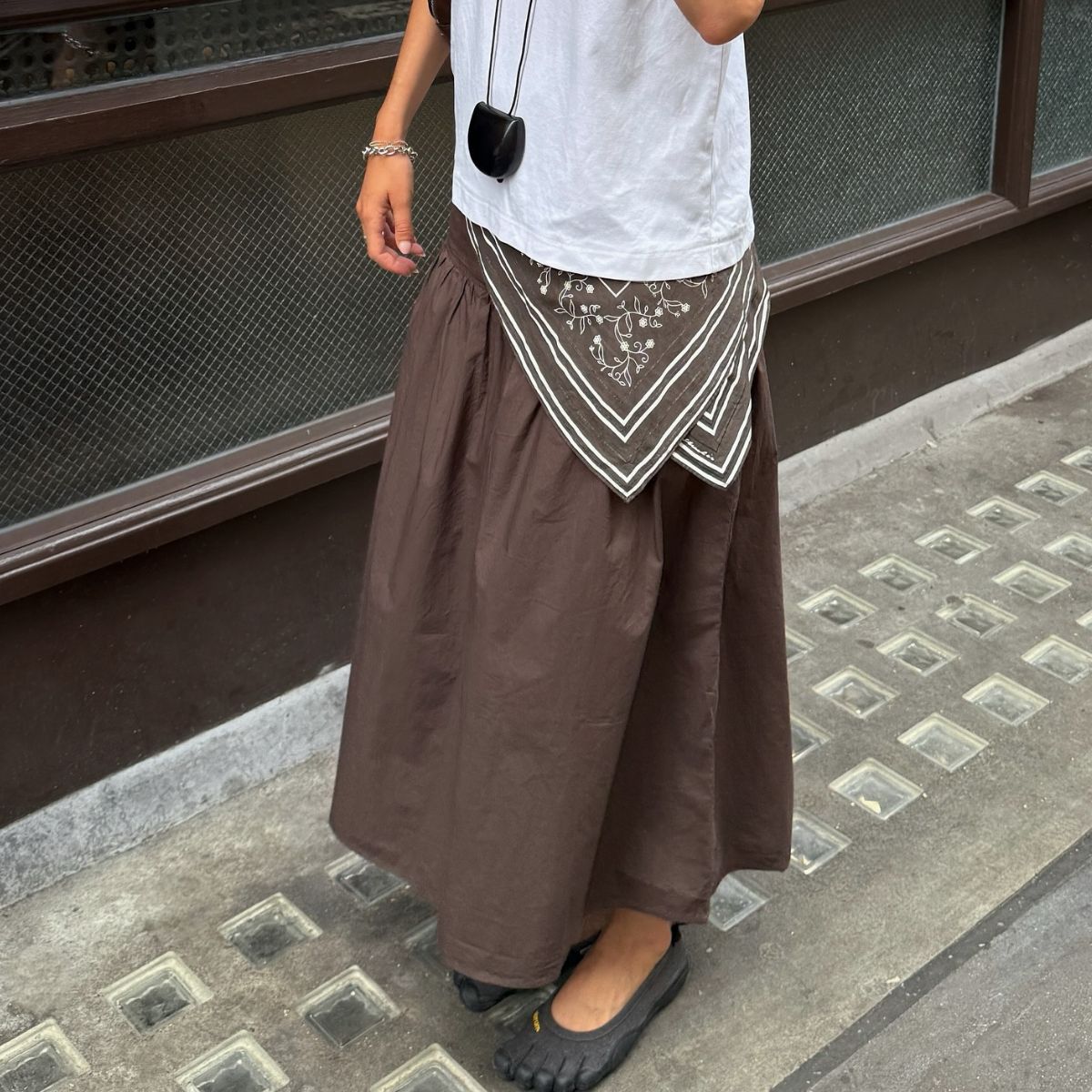 Girl posing for picture