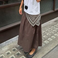 Girl posing for picture