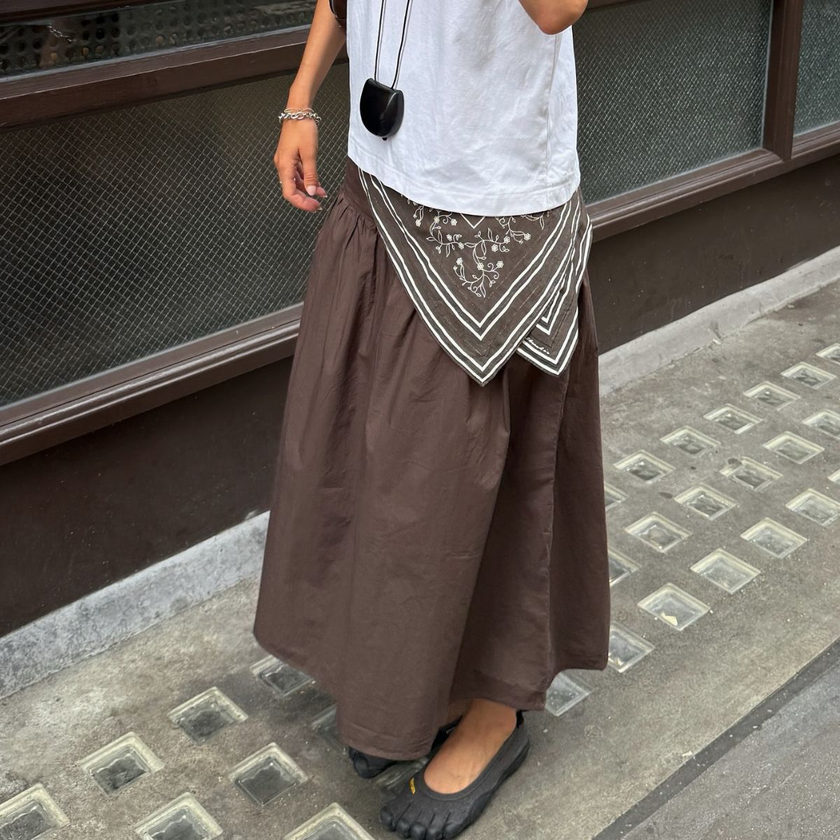 Girl posing for picture