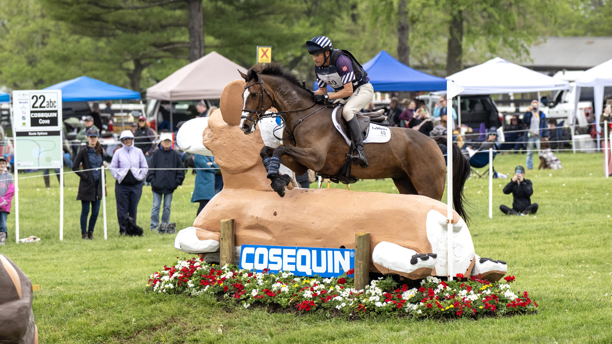 Kentucky Three-Day Event cross-country: Boyd Martin and Commando 3