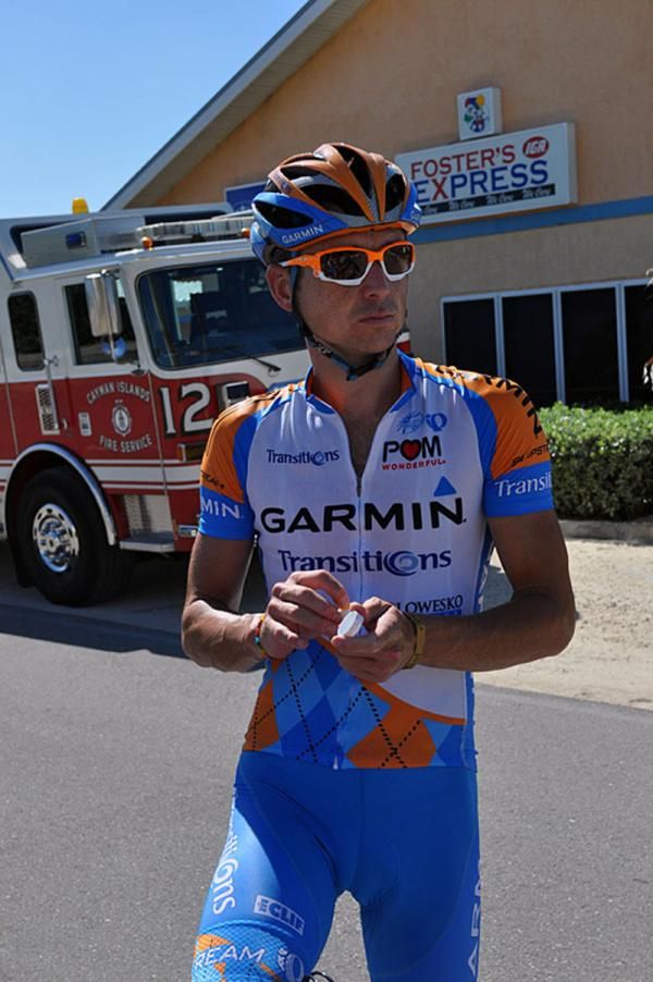 Australia's Matthew Wilson after the Ride with Pros