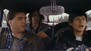 Daniel Roebuck, Keanu Reeves, and Crispin Glover in River's Edge