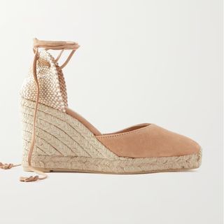 Castañer Carina 80 Suede Espadrilles