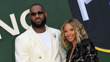 LeBron and Savannah James