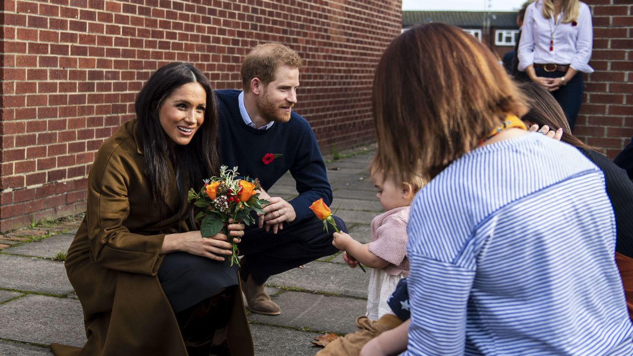 Duke And Duchess Of Sussex Visit Army Families