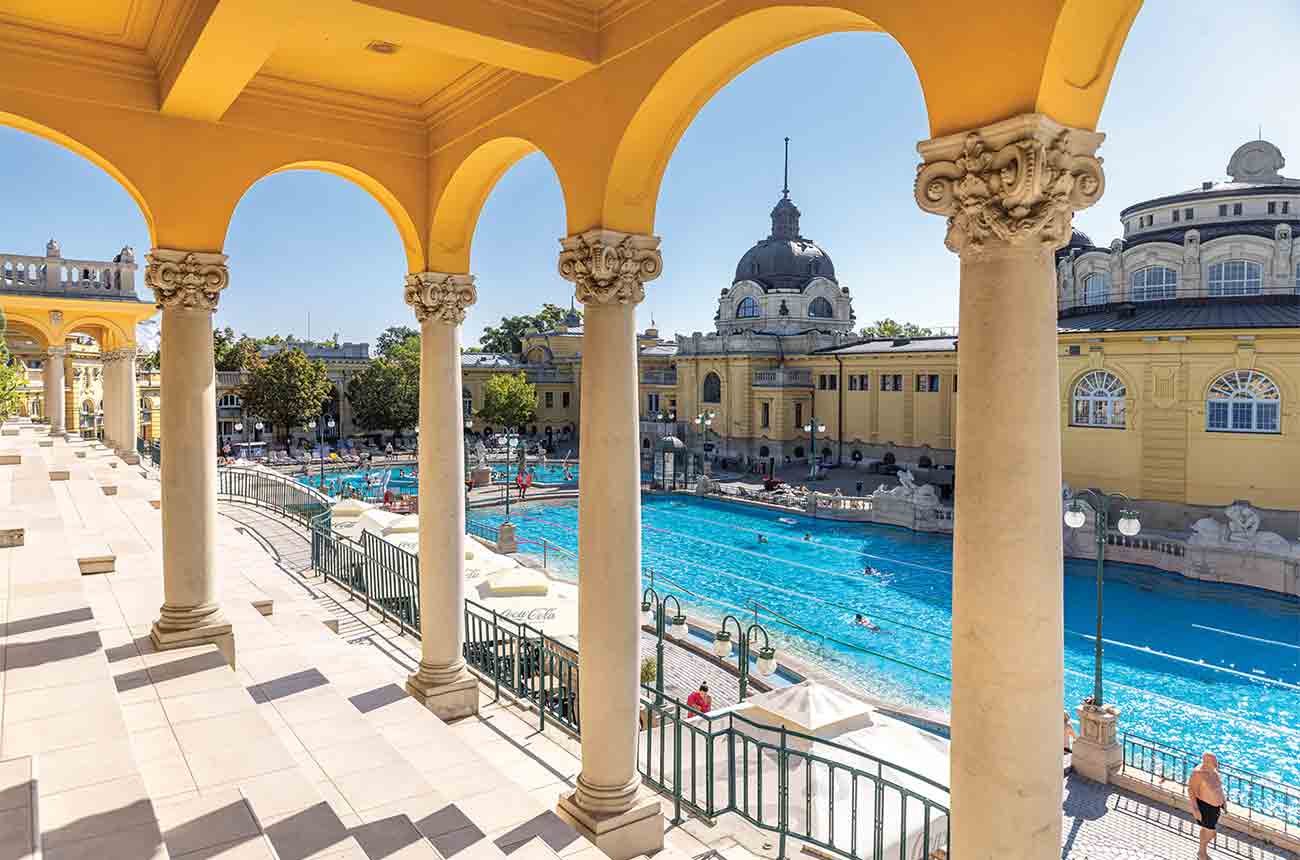 Sz&amp;eacute;chenyi Baths in Budapest, Hungary