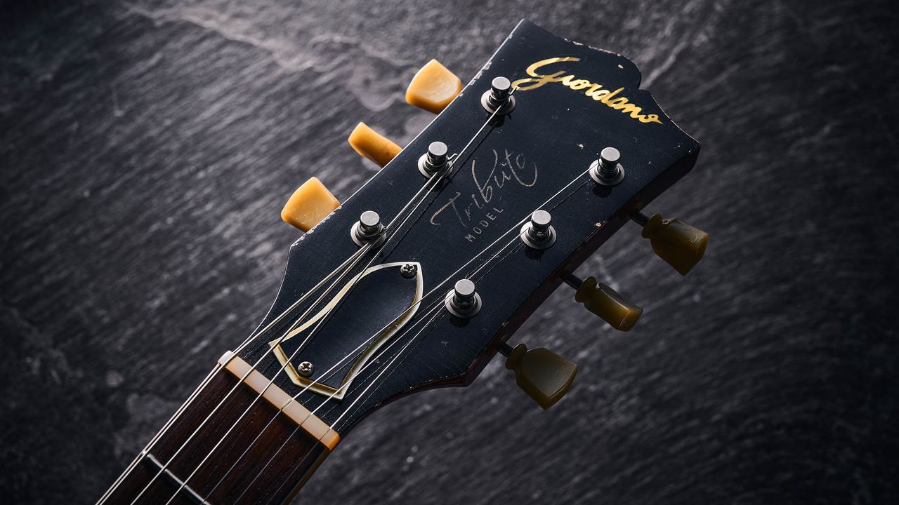 Giordano Tributo 58: the high-end Les Paul-style electric is a stunning singlecut with some key aesthetic differences