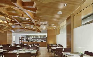 Stir restaurant by Frank Gehry at Philadelphia Musem of Art
