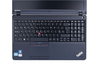 The keyboard on the Lenovo ThinkPad E520