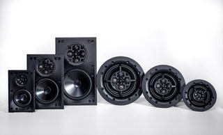 Sonance VXQ in-ceiling speakers.