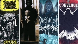 Album art by Napalm Death, Korn, Dethklok and Converge