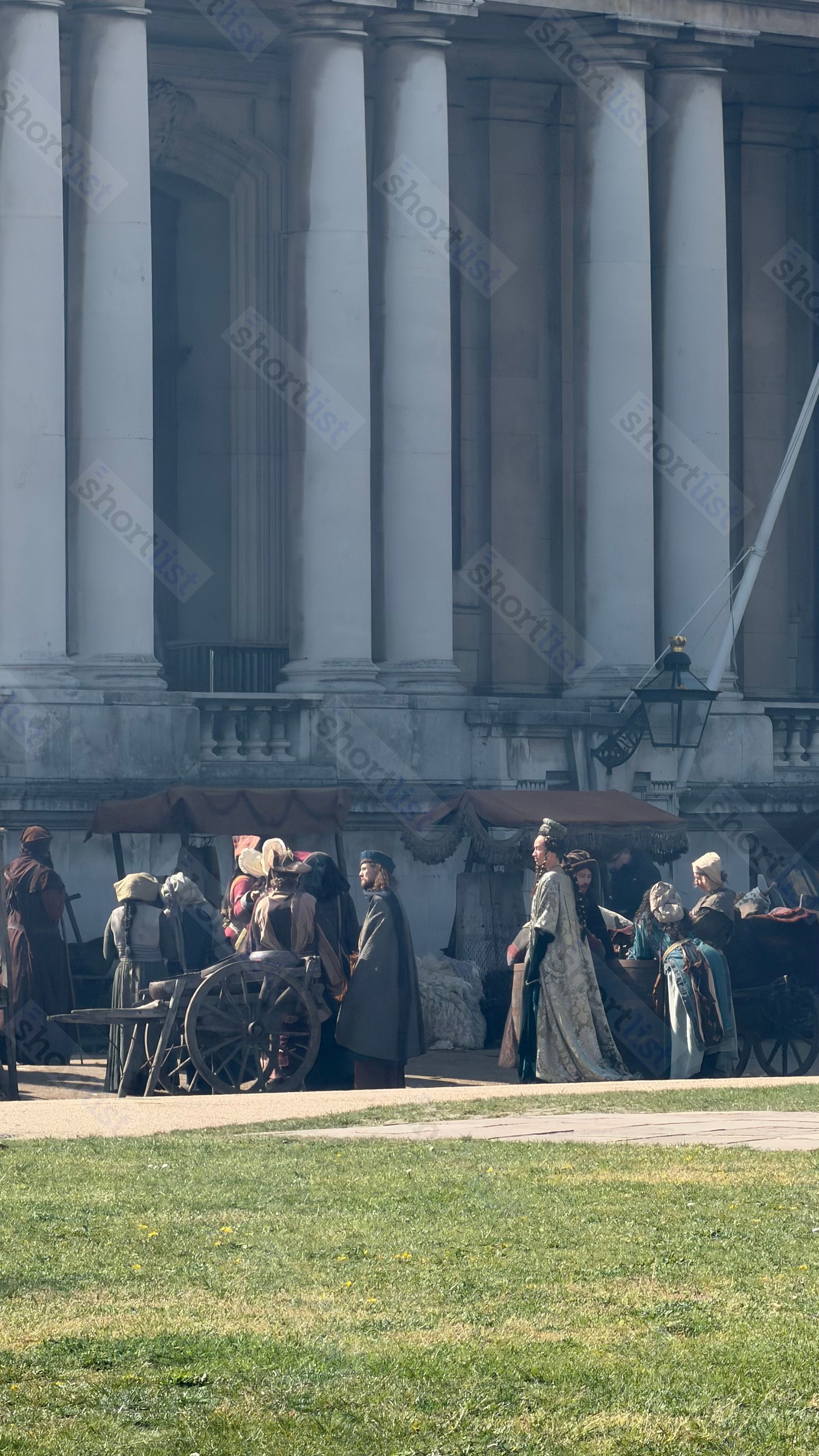 Pictures from the set of the Elden Ring movie