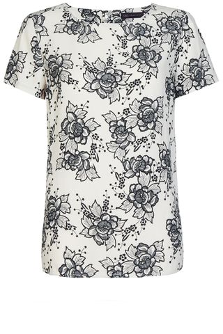 M&S Collection Floral T-Shirt, £25