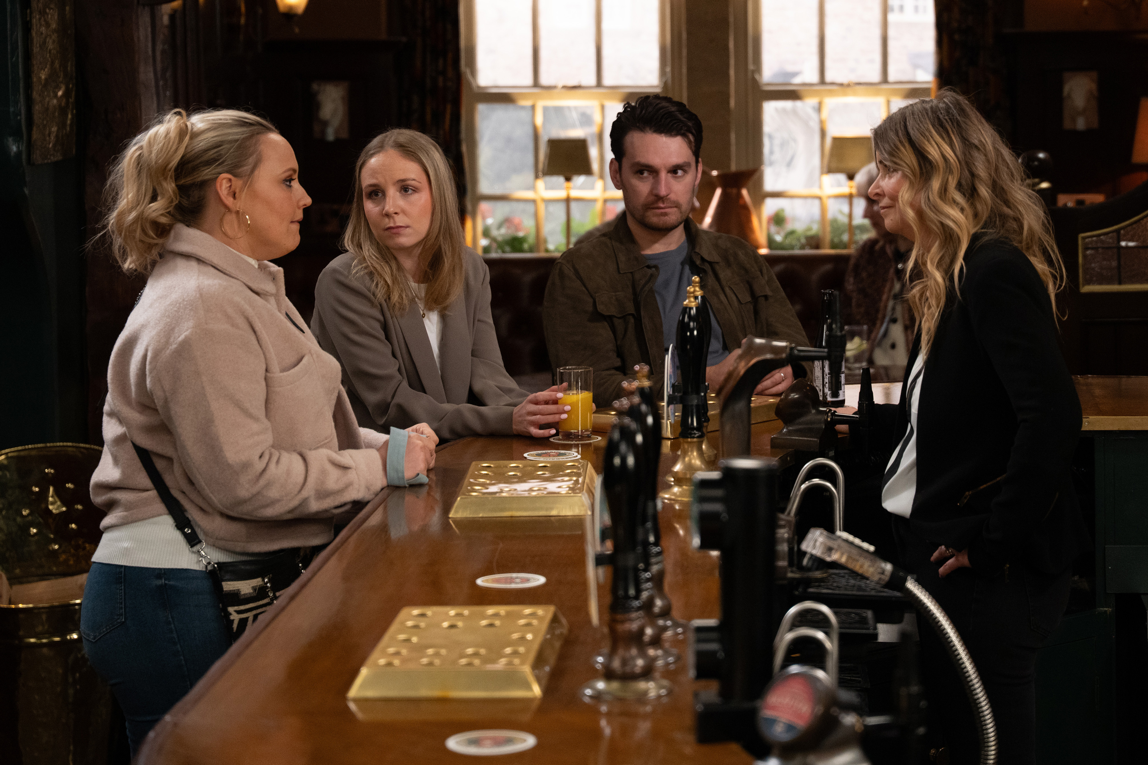Tracy, Belle, Mack and Charity