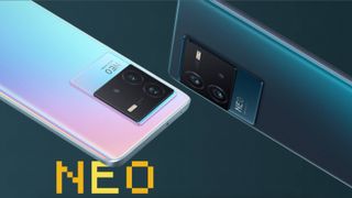 iQoo Neo 6 smartphones in Dark Nova and Cyber Rage colours