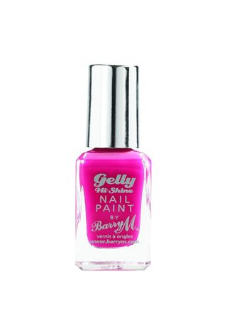 Barry M Cosmetics Gelly Nail Paint, Pink Punch