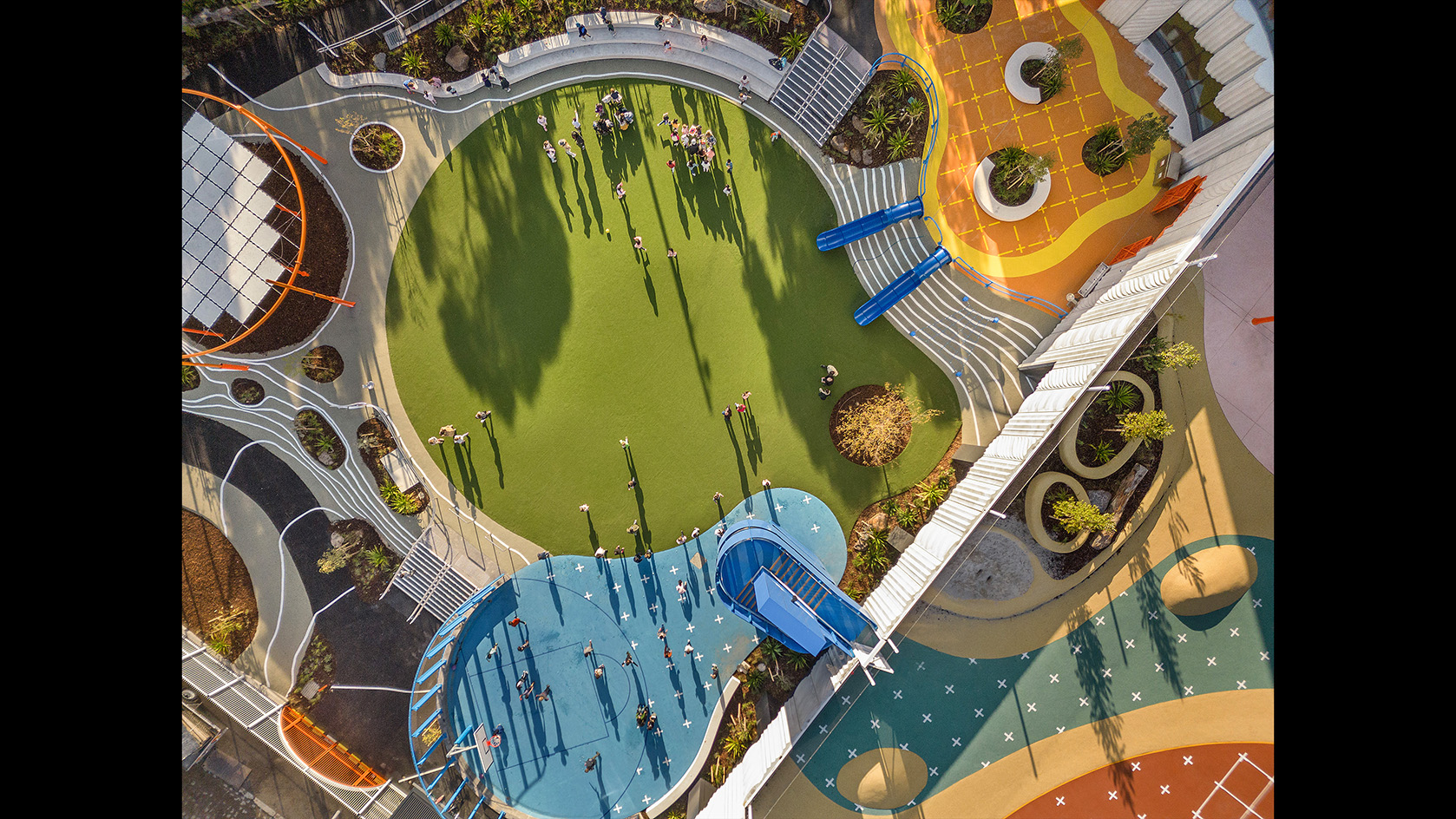 urban landscape and garden by emergent studios in australia