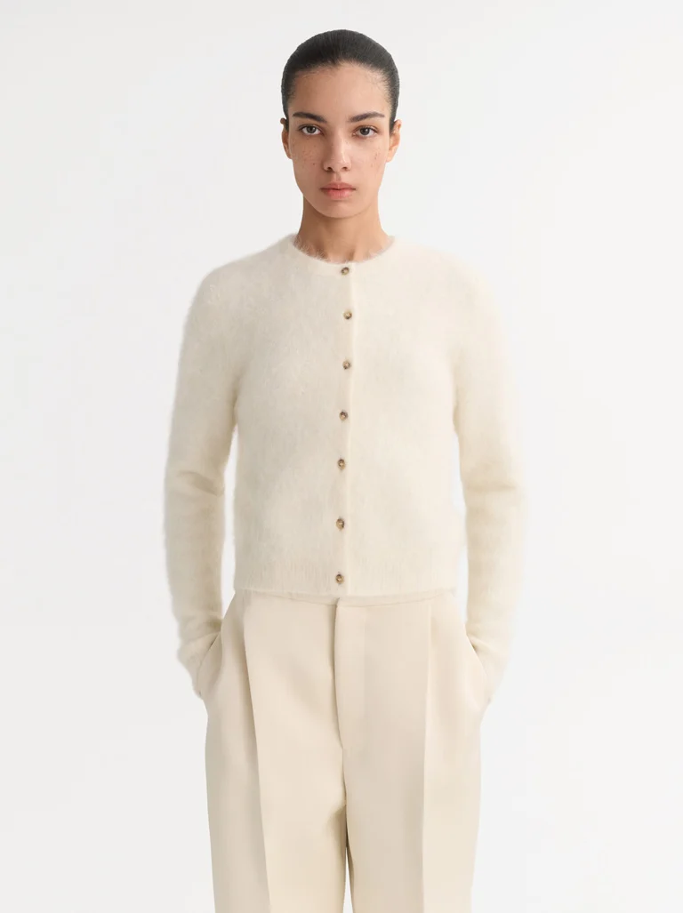 Soft Goat, Alpaca Blend Cardigan