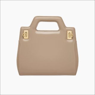 Mini Wanda Leather Top-Handle Bag